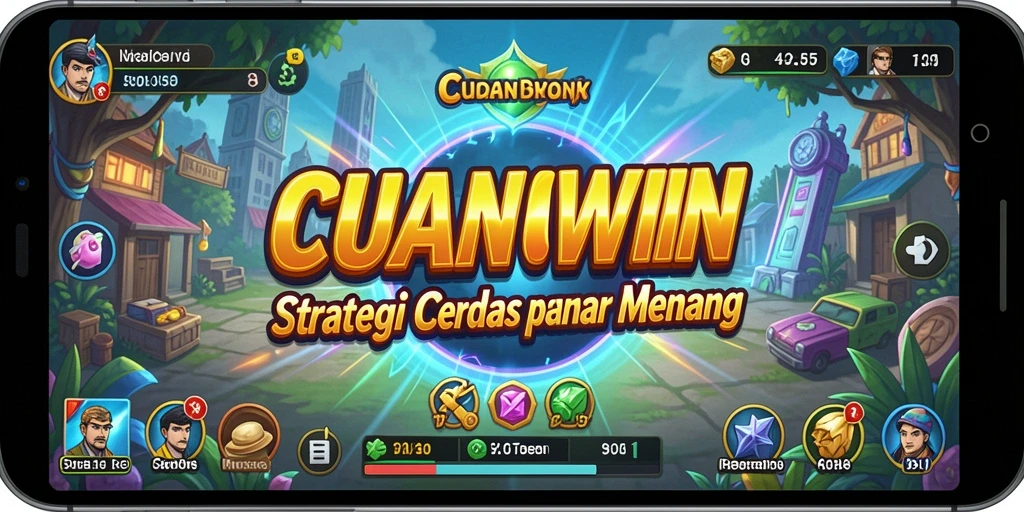Tampilan seru gameplay CUANWIN dengan elemen strategi yang menantang.