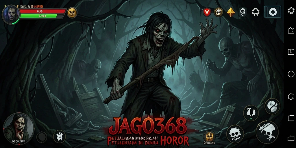 Tampilan gameplay JAGO368 yang mencekam dan penuh ketegangan.