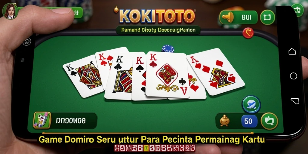Tampilan gameplay KOKITOTO yang seru dan interaktif.