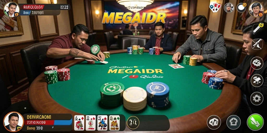 Tampilan gameplay QiuQiu yang menantang dan menarik.
