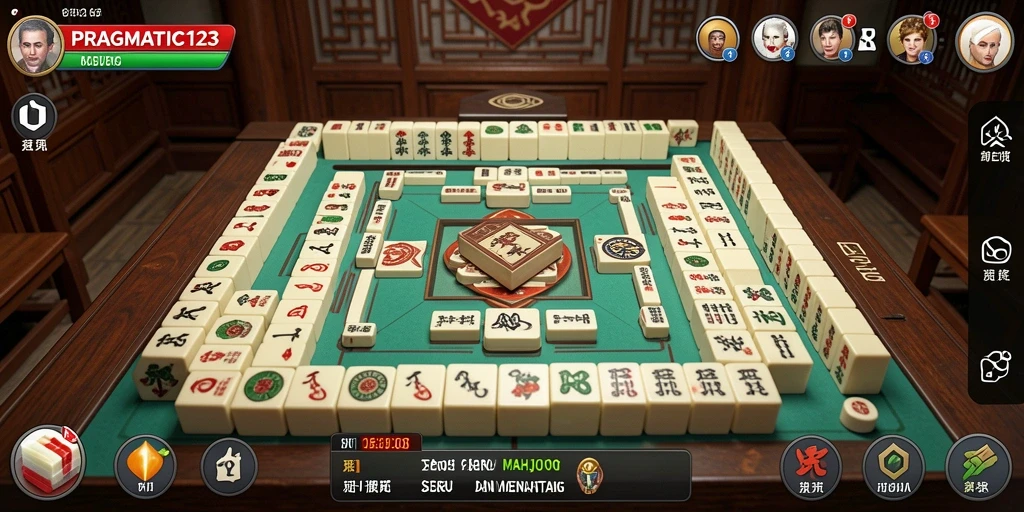 Gameplay menarik dalam PRAGMATIC123 dengan ubin Mahjong.