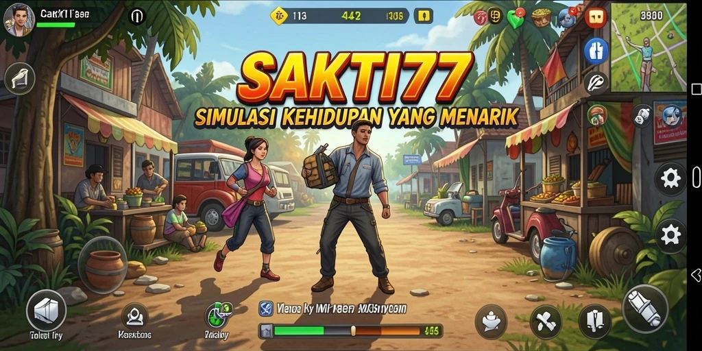Screenshot SAKTI77 menunjukkan pengalaman gameplay Simulation yang mendalam.