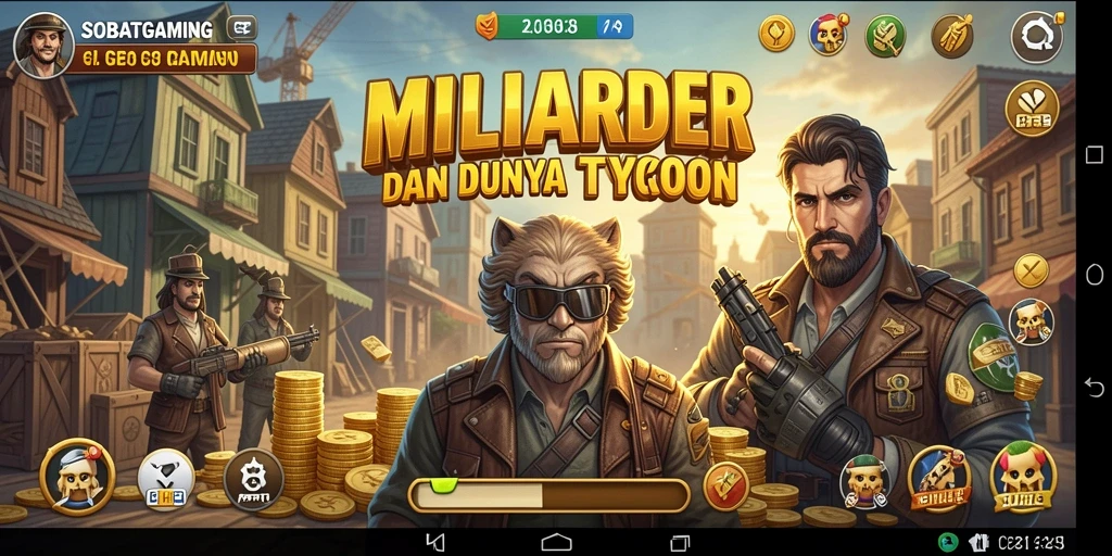 Gameplay seru di SOBATGAMING saat membangun bisnis.